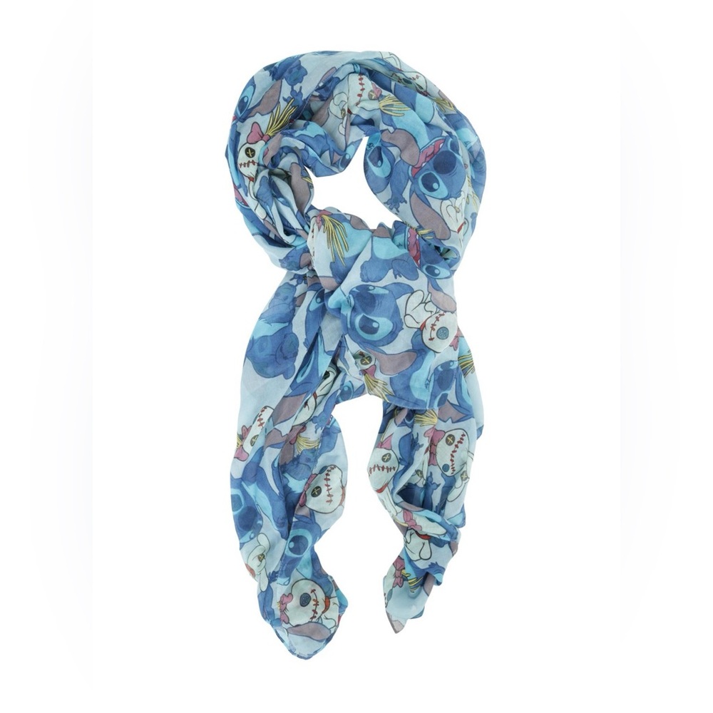 Stitch & Scrump Patterned Scarf - Lilo & Stitch